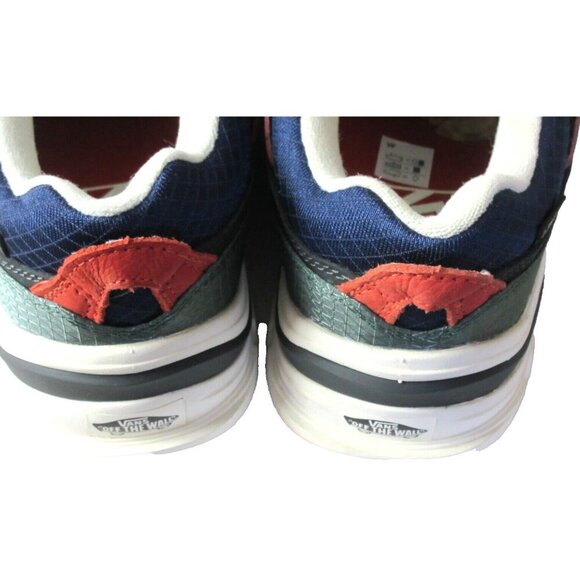 Vans Men's AMZN Trailhead shoes Geo 2 Dress Blues Marshmallow Size 9 NIB - Picture 5 of 5